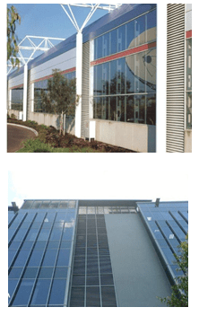 Suntek two stage louvre FCL aluminium louvre profile options